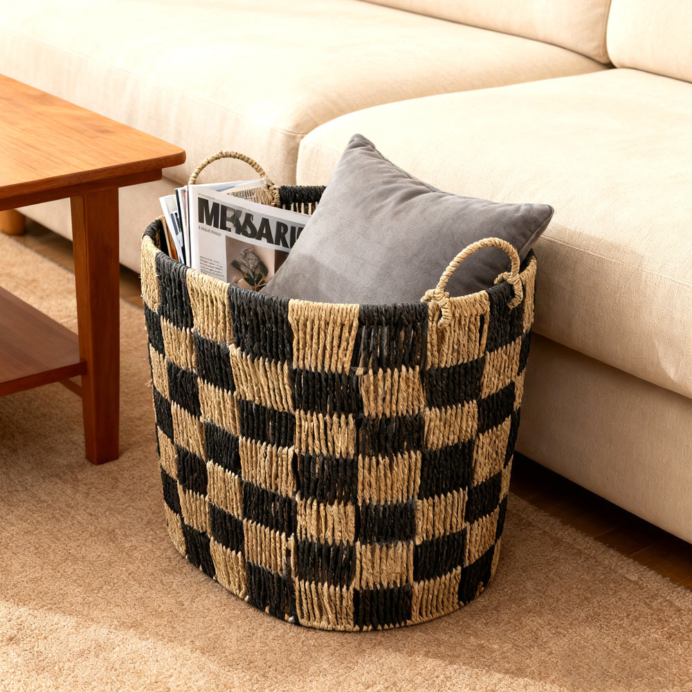 Handwoven storage basket Kalsten