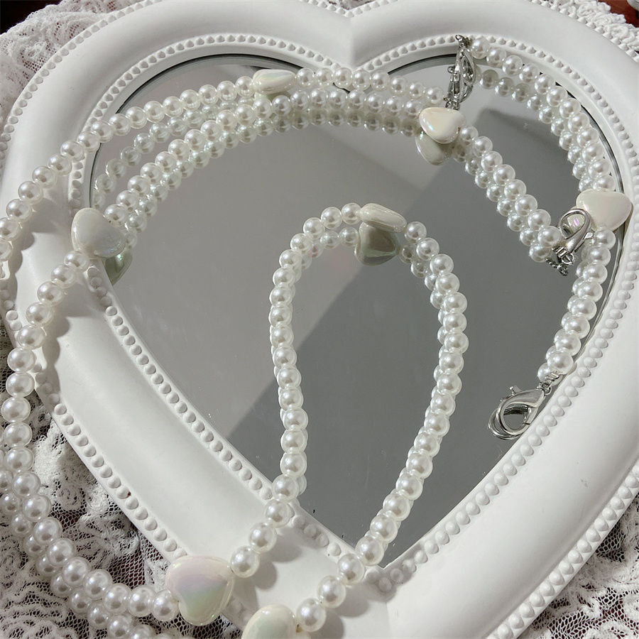 Elegant Pearl Beaded Eyewear Holder Kalsten