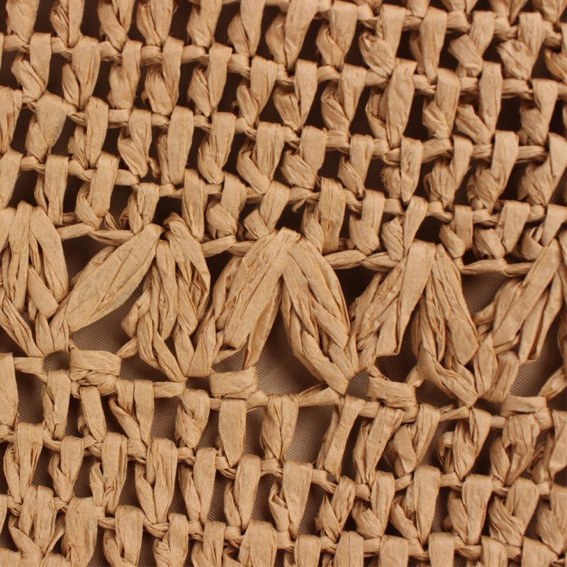 Shopping bag made of woven natural material Kalsten