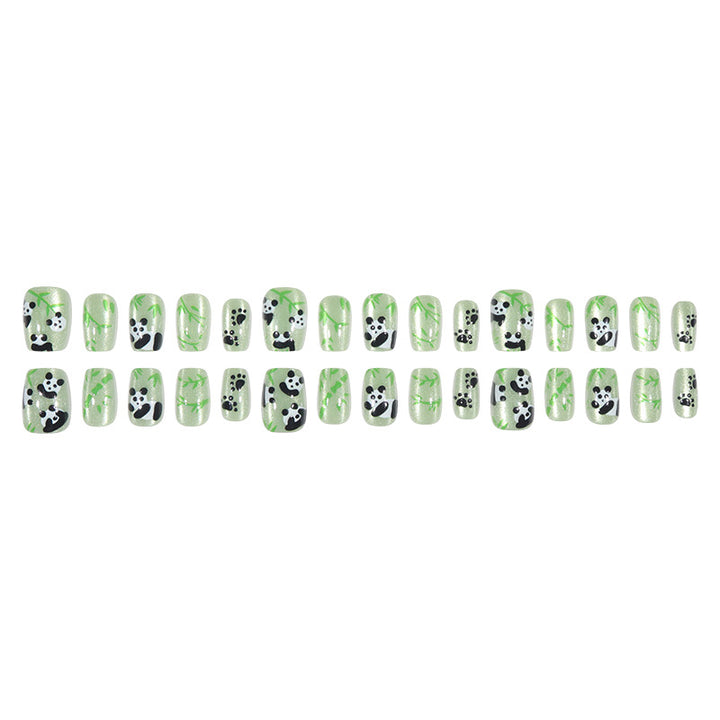 Creative Panda-Themed Nail Art Set Kalsten