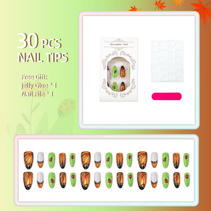 Artistic Manual 3D Press-On Nail Set