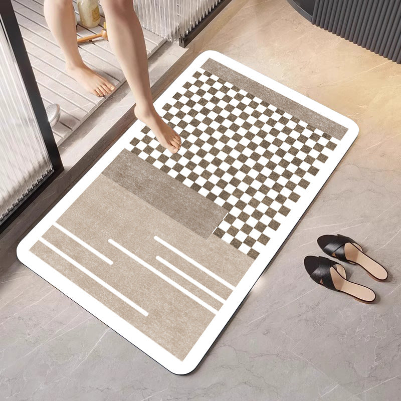 Stylish Abstract Bath Mat Kalsten