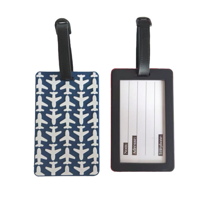 Unisex luggage tag in modern airplane design Kalsten