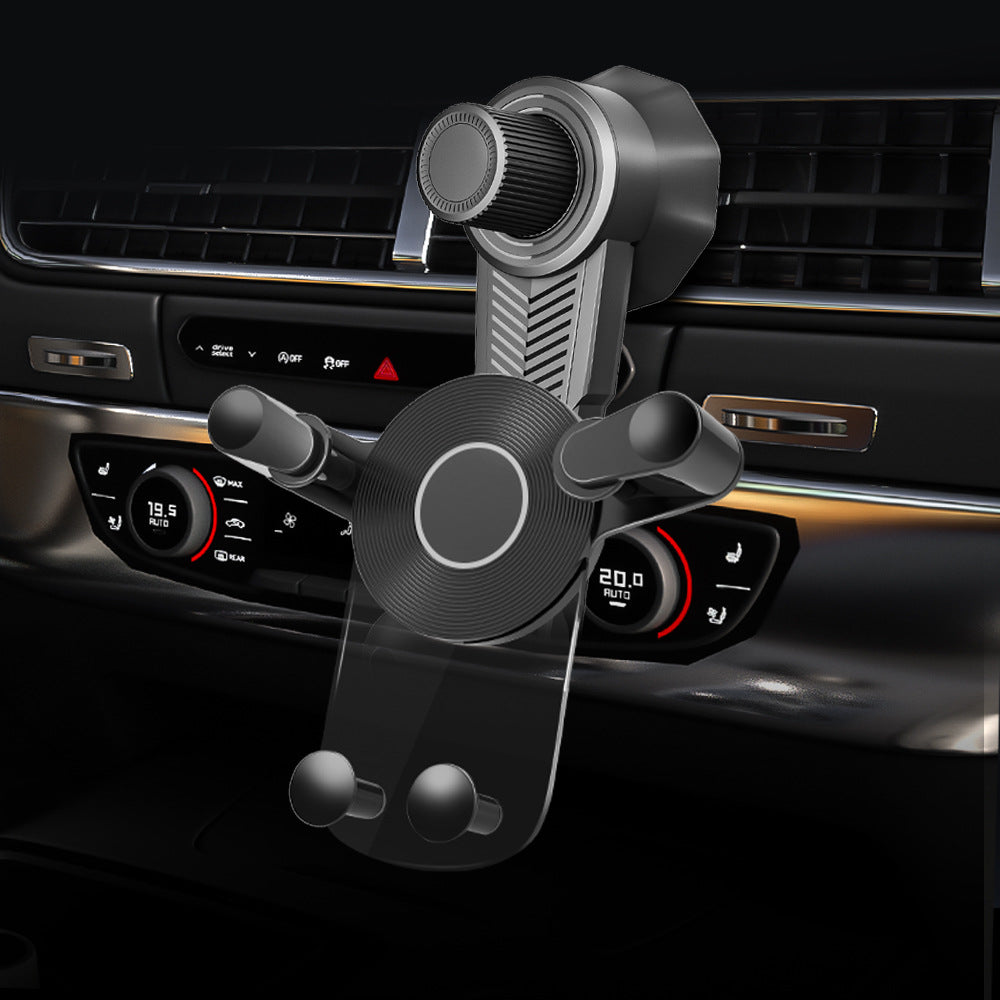 Adjustable gravity air vent smartphone car mount with full rotation joint Kalsten