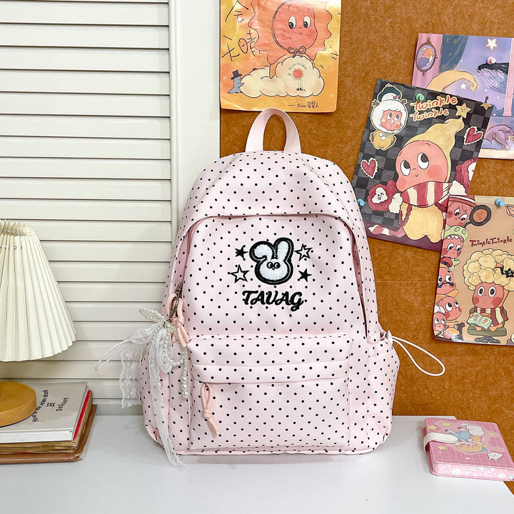 Cute Polka Dot Character Backpack Kalsten
