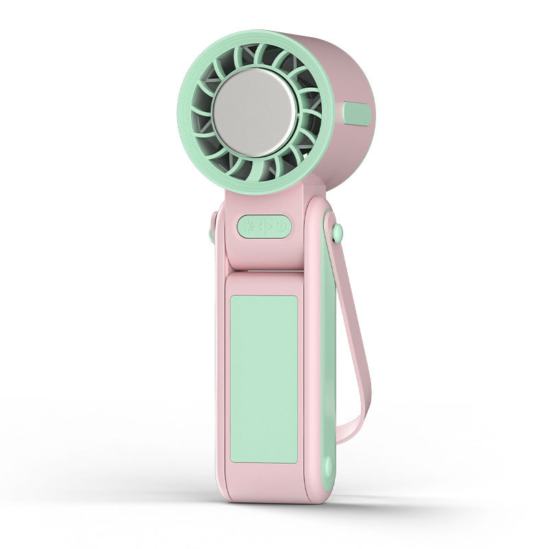 Unisex Portable Hand Fan with USB Charging Function and Flexible Design Kalsten