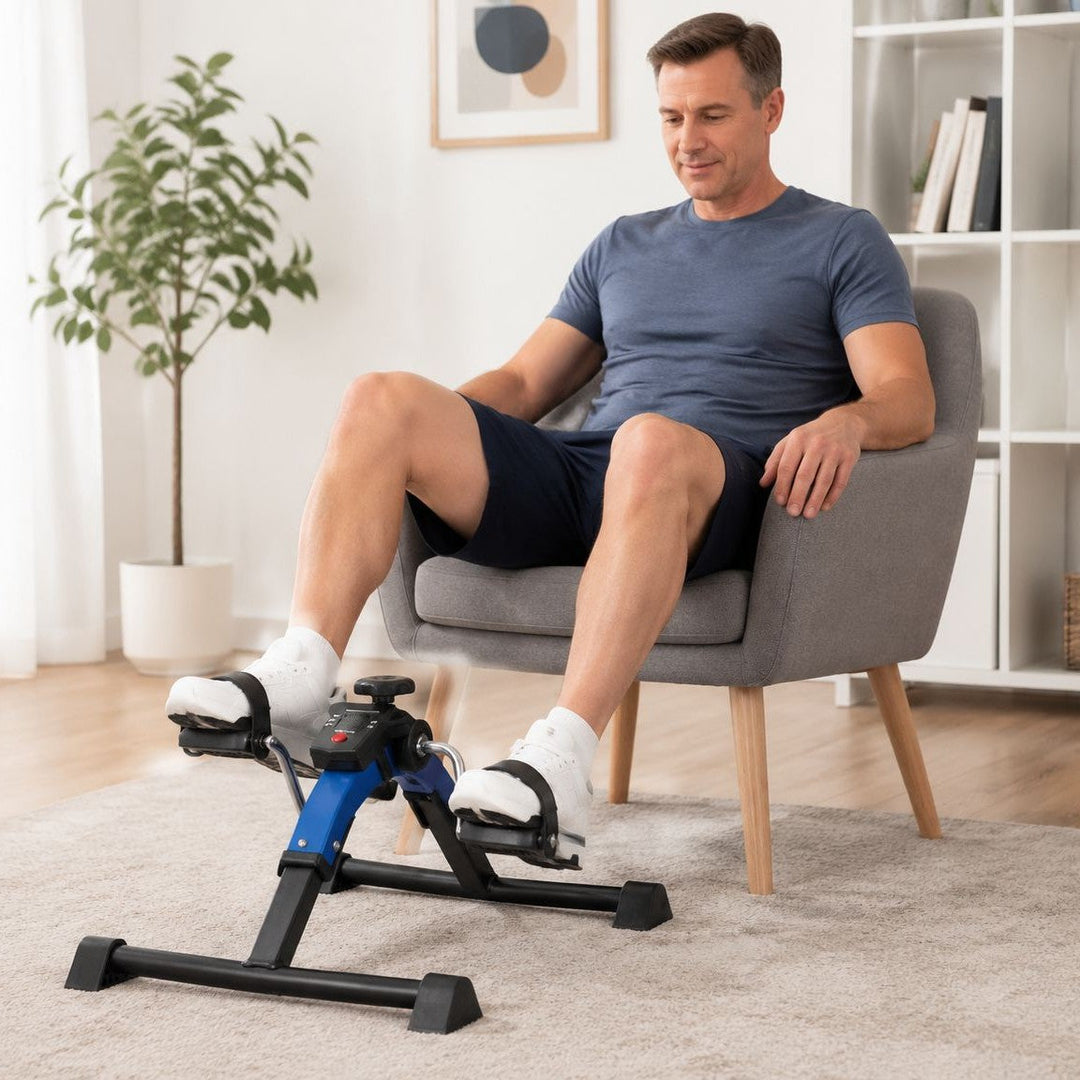 Compact Adjustable Mini Pedal Exerciser Kalsten