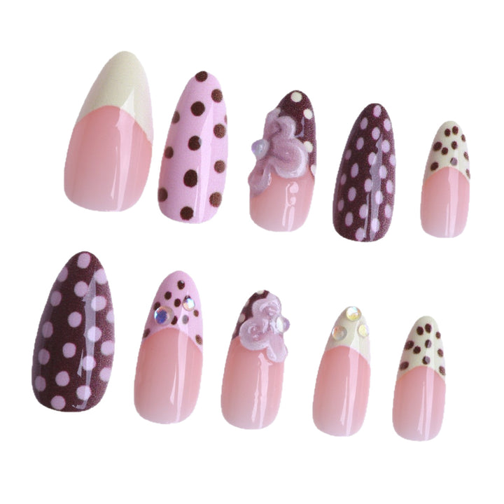 Decorative Press-On Nail Art Set Kalsten