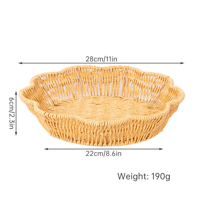 Decorative Centerpiece Woven Basket Kalsten
