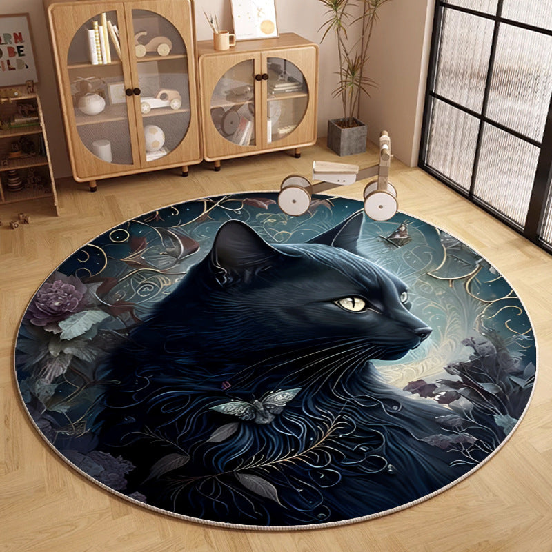 Artistic Round Area Rug Kalsten