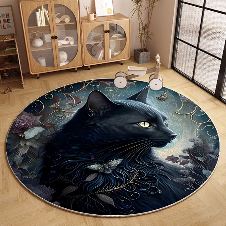 Artistic Round Area Rug Kalsten