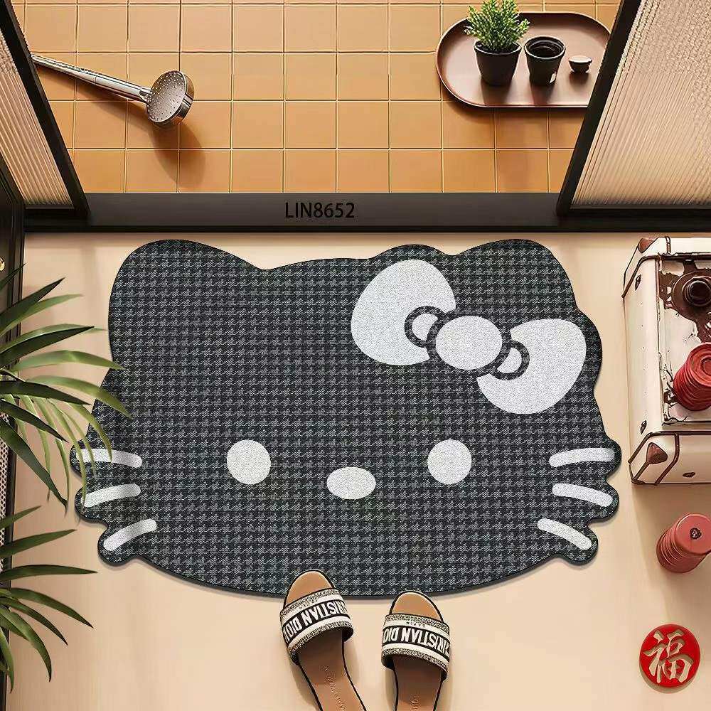 Cute Animal-Themed Bathroom Mat