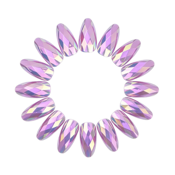 3D Geometric Pattern Nail Art Enhancements Kalsten