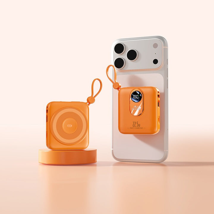 Powerbank with wireless charging function and digital smart display Kalsten
