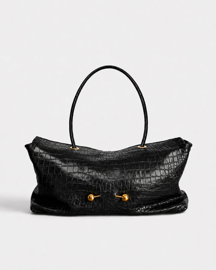 Crocodile Texture Handbag