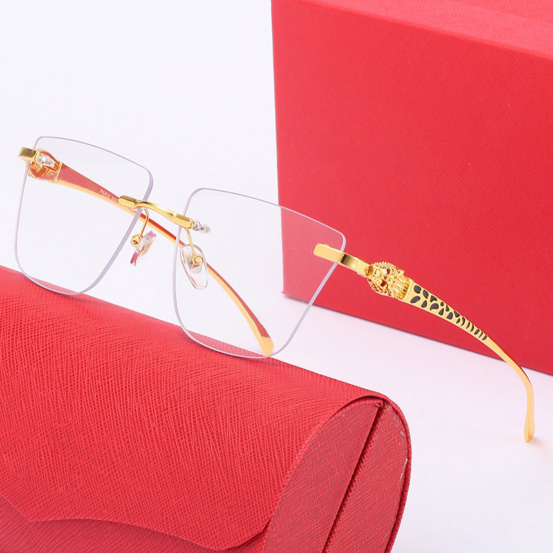 Women's Geometric Sunglasses with Elegant Gold-Colored Detail Kalsten
