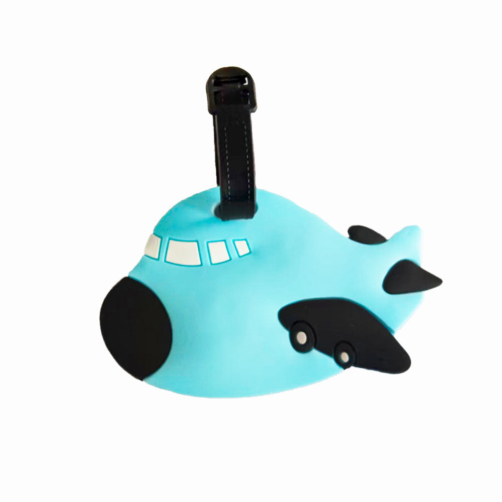 Unisex Airplane-Themed Luggage Tag Kalsten