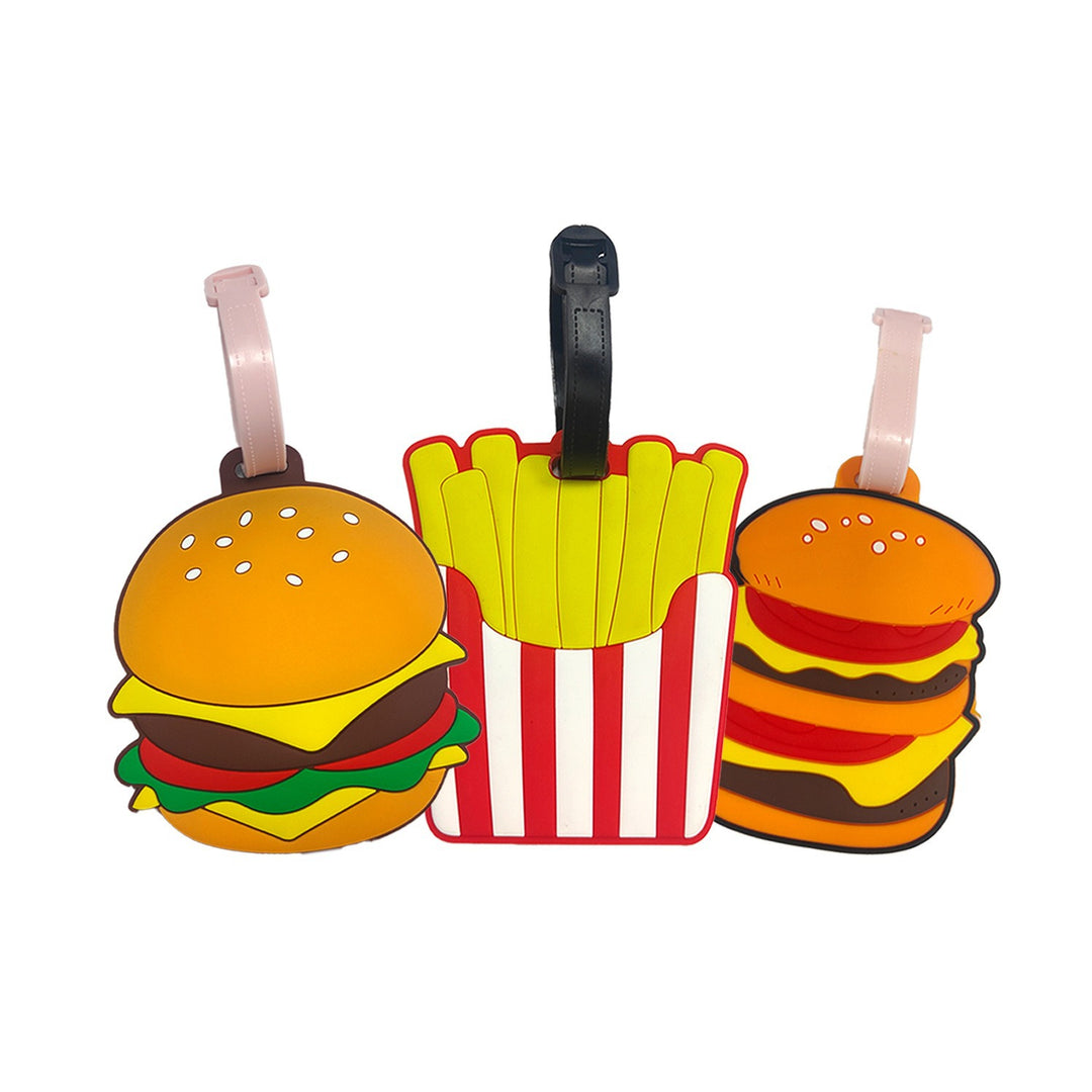Fun Hamburger Luggage Tag Kalsten