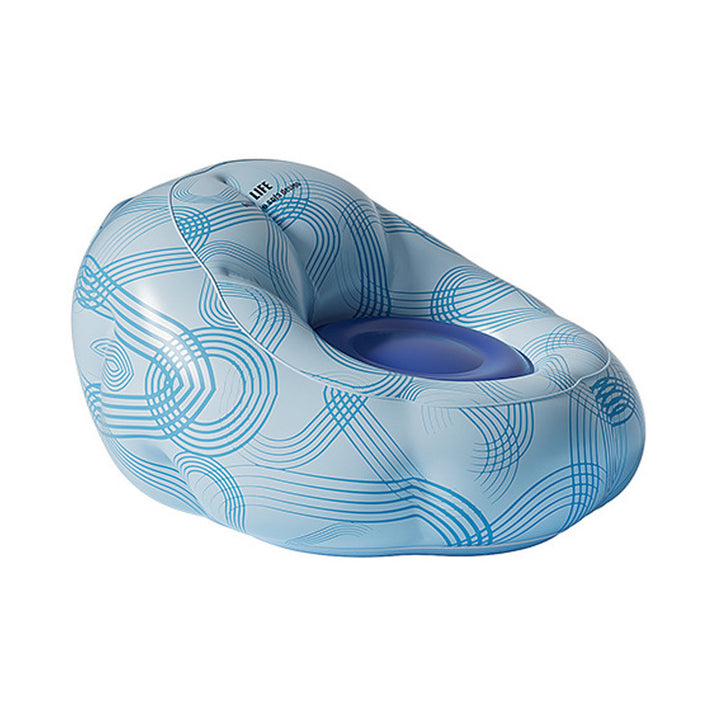 Women Inflatable Relax Lounge Chair with Footrest Kalsten