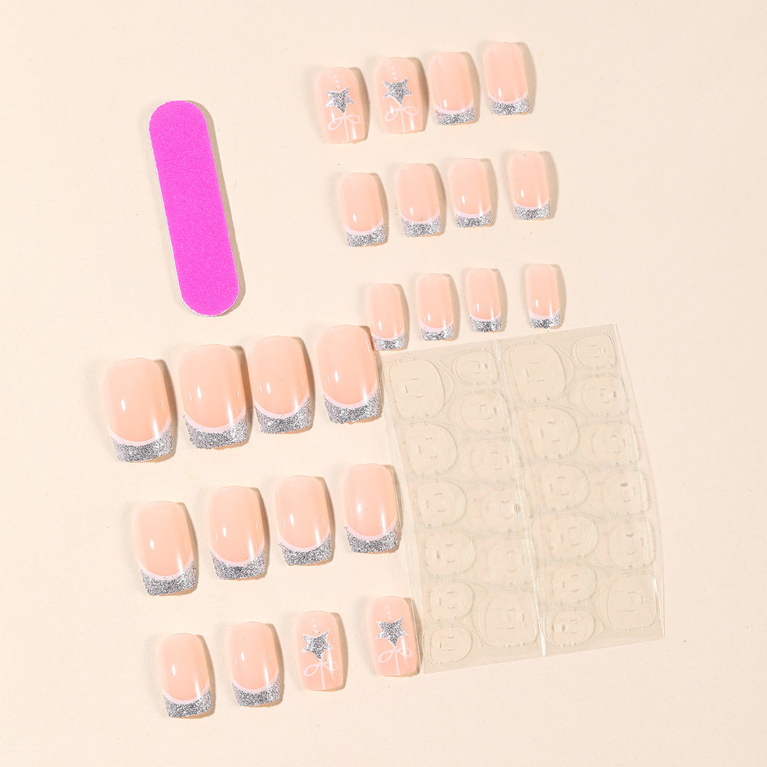 Elegant Holiday-Themed Nail Art Extensions Kalsten