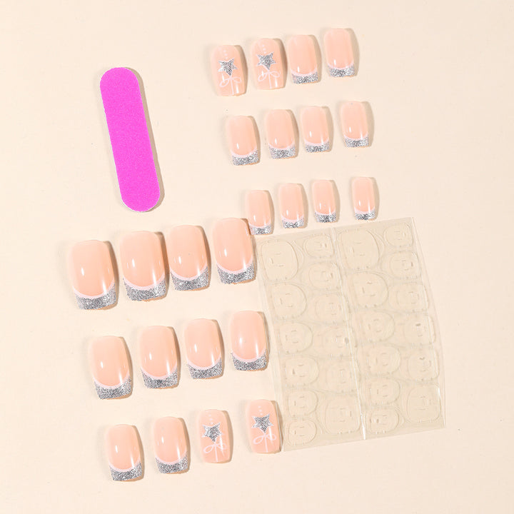 Elegant Holiday-Themed Nail Art Extensions Kalsten