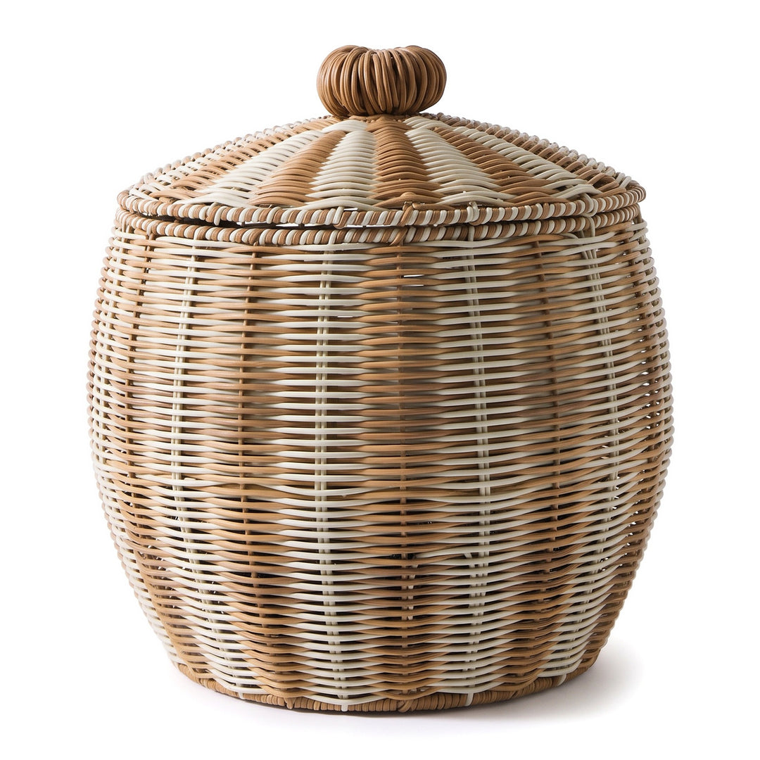 Stylish basket with lid Kalsten