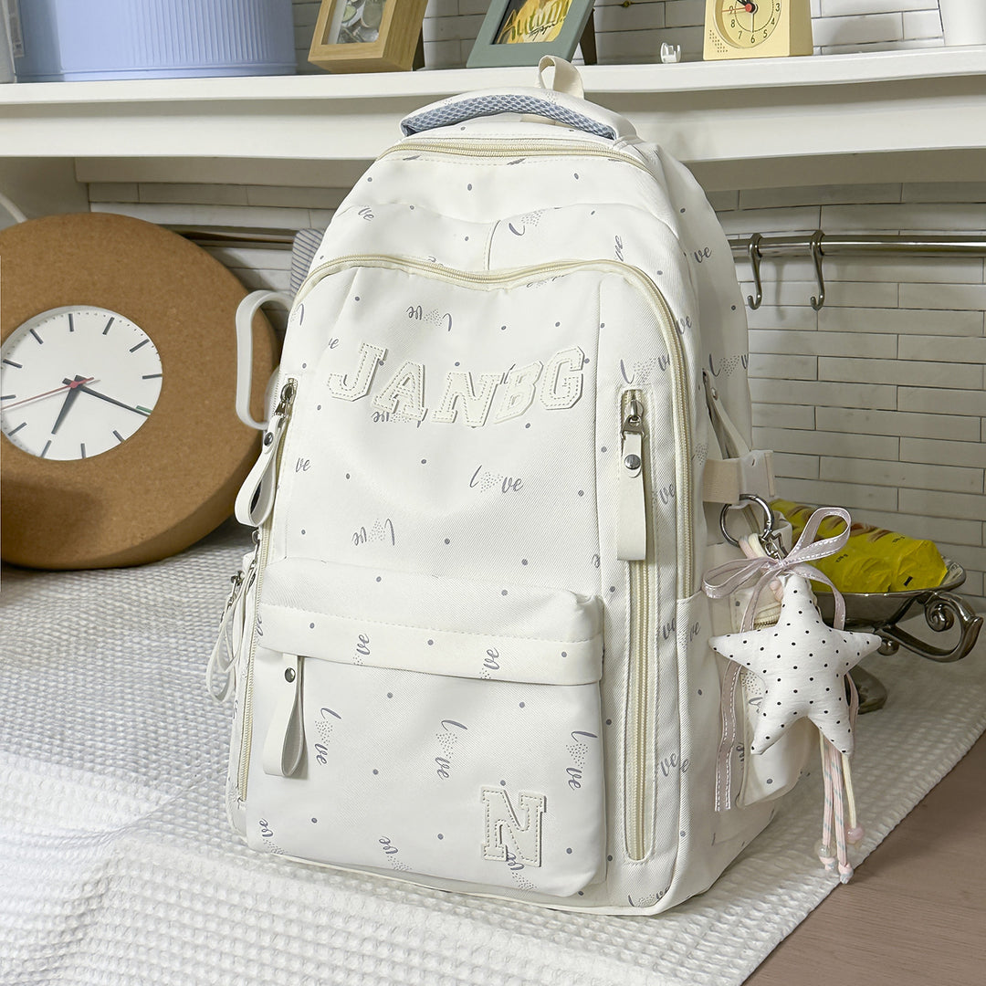 Stylish Non-Transparent Fabric Backpack Kalsten