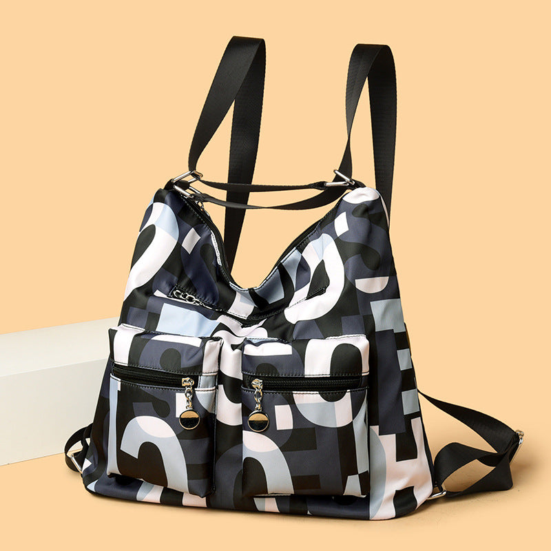 Spacious Multi-Pocket Shoulder Bag Kalsten