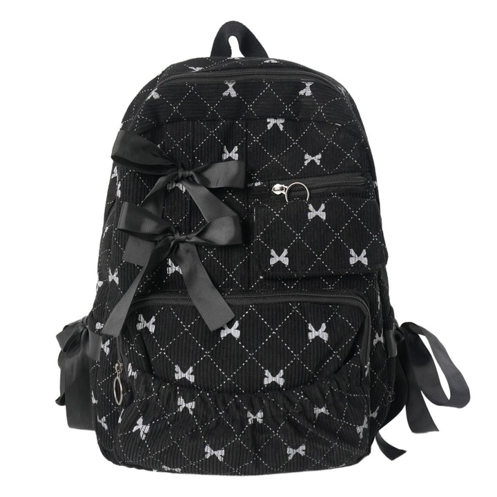 Playful backpack with bow details and practical compartments Kalsten