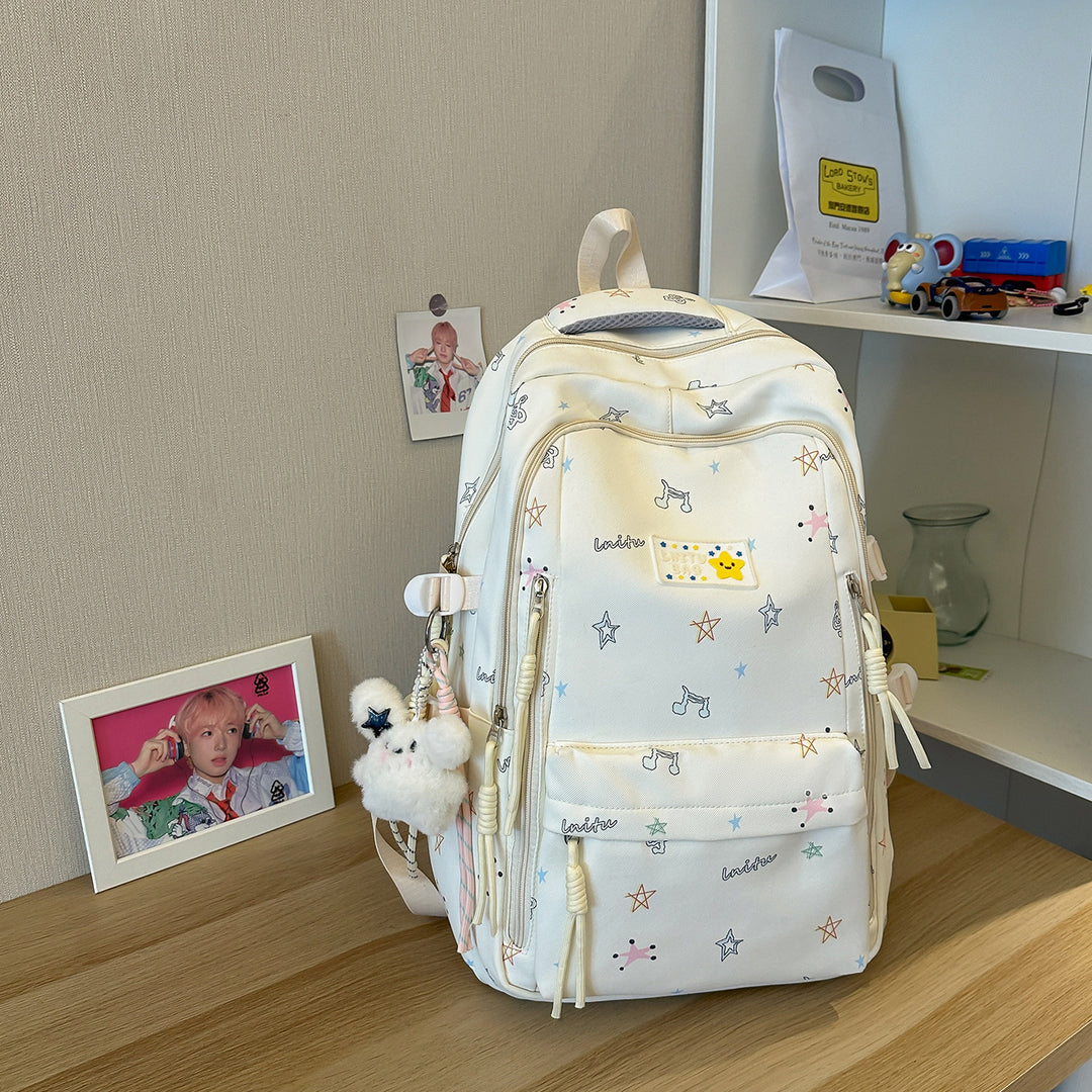 Playful Polka Dot School Backpack Kalsten