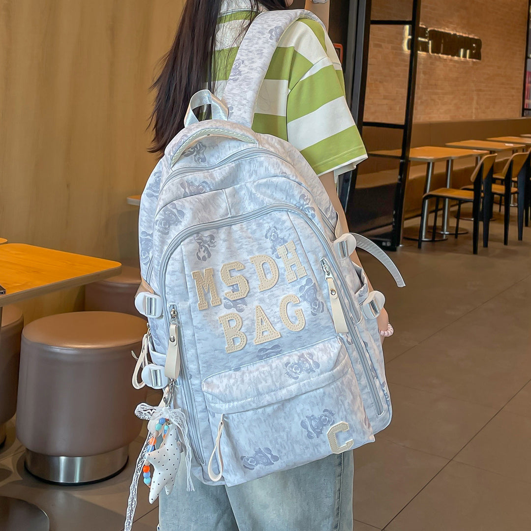 Stylish Embroidered Casual Backpack Kalsten 1791205709