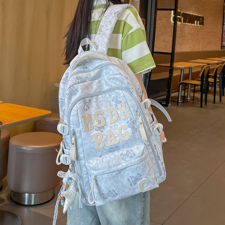 Stylish Embroidered Casual Backpack Kalsten 1791205709