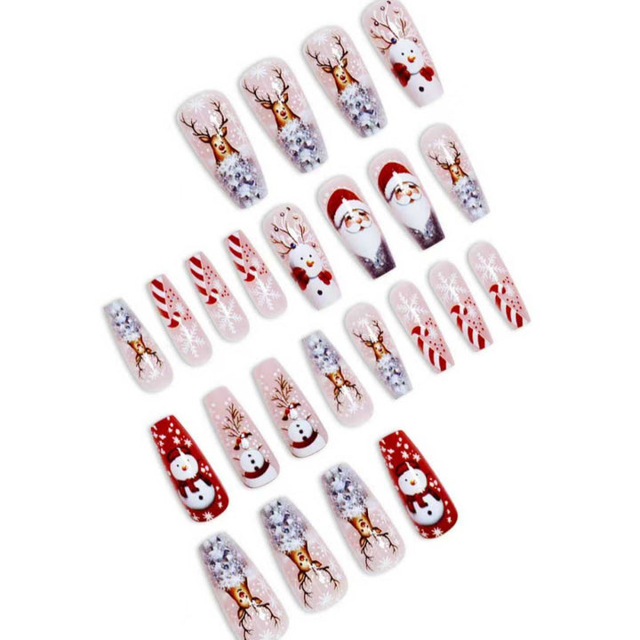Festive Holiday Themed Nail Art Kalsten