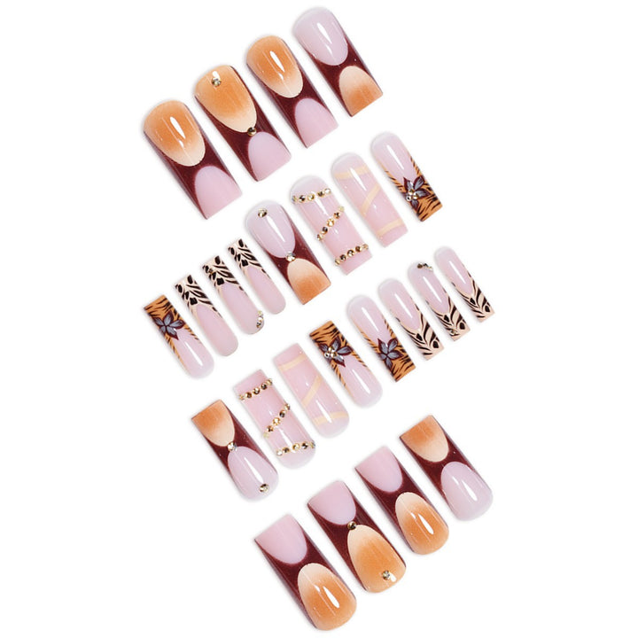 Elegant Acrylic Press-On Nail Art Set Kalsten
