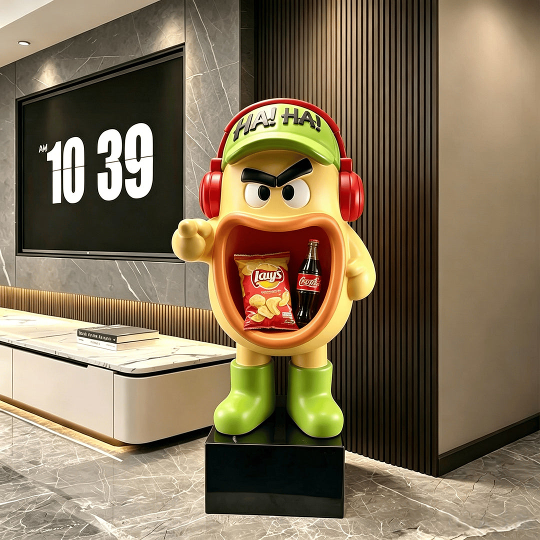 Decorative Character Figurine for Home Decor Display