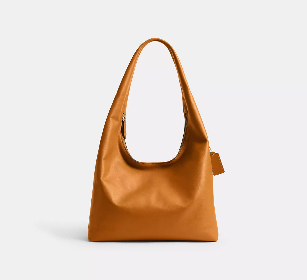 Modern Leather Hobo Handbag