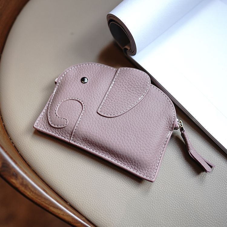 Cute Elephant-Shaped Coin Pouch