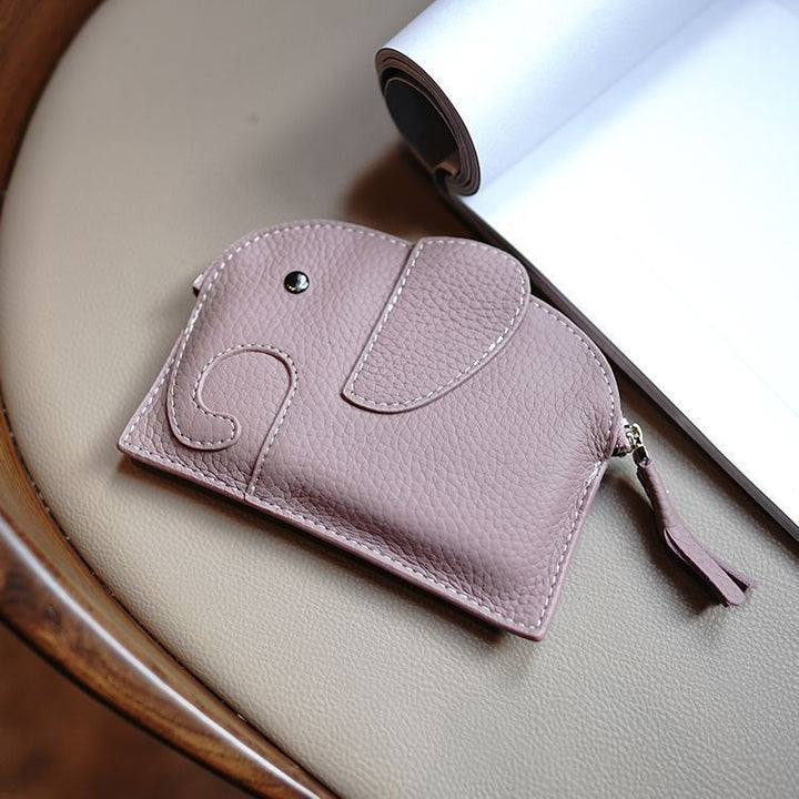 Cute Elephant-Shaped Coin Pouch
