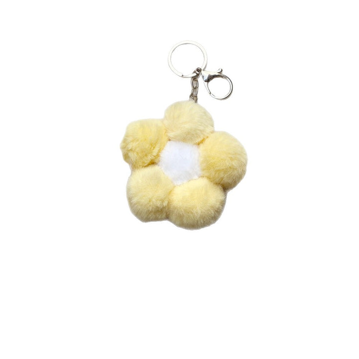 Floral Plush Keychain kalsten
