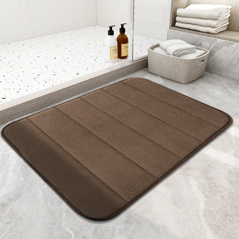 Plush Absorbent Bath Mat