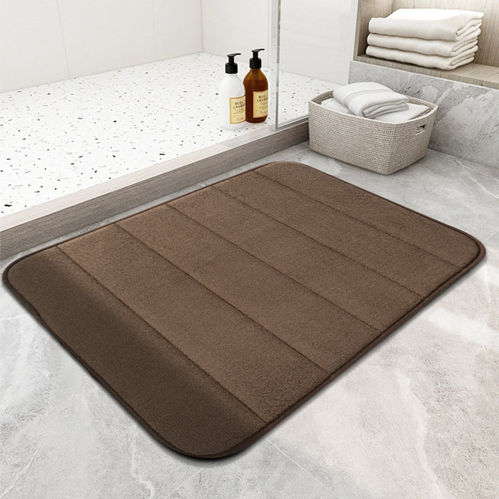 Plush Absorbent Bath Mat