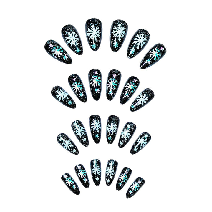 Creative Snowflake Nail Art Kalsten