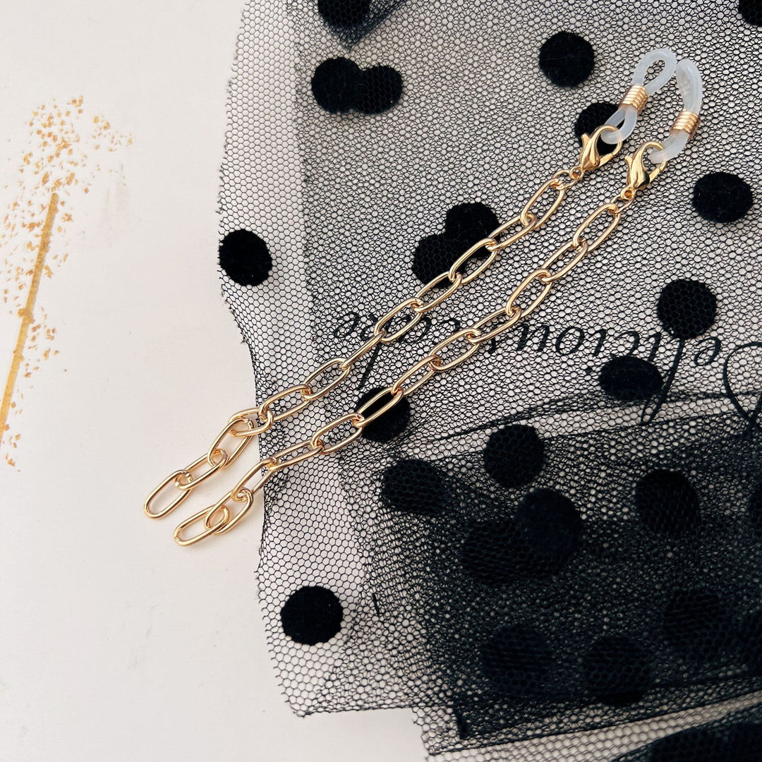 Stylish Long-Link Eyewear Chain Kalsten