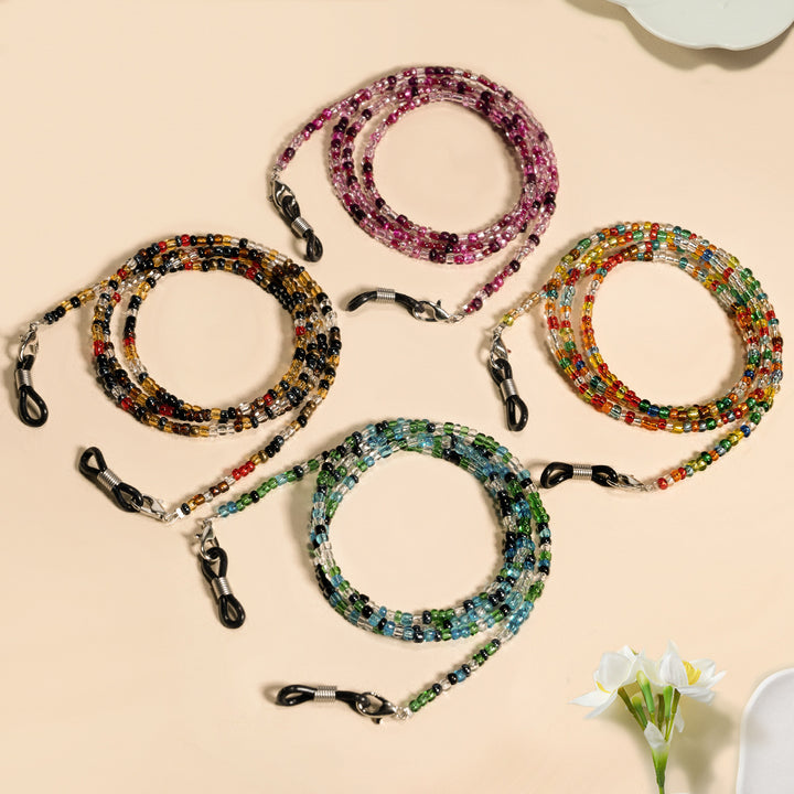 Beaded Eyewear Chain with Secure Clasp Kalsten