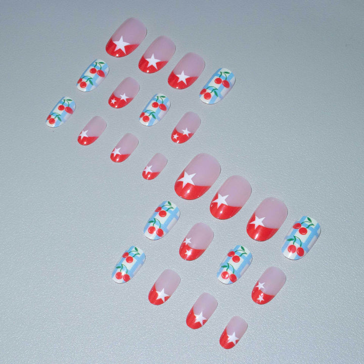 Cherry Blossom-Themed Nail Art Kit