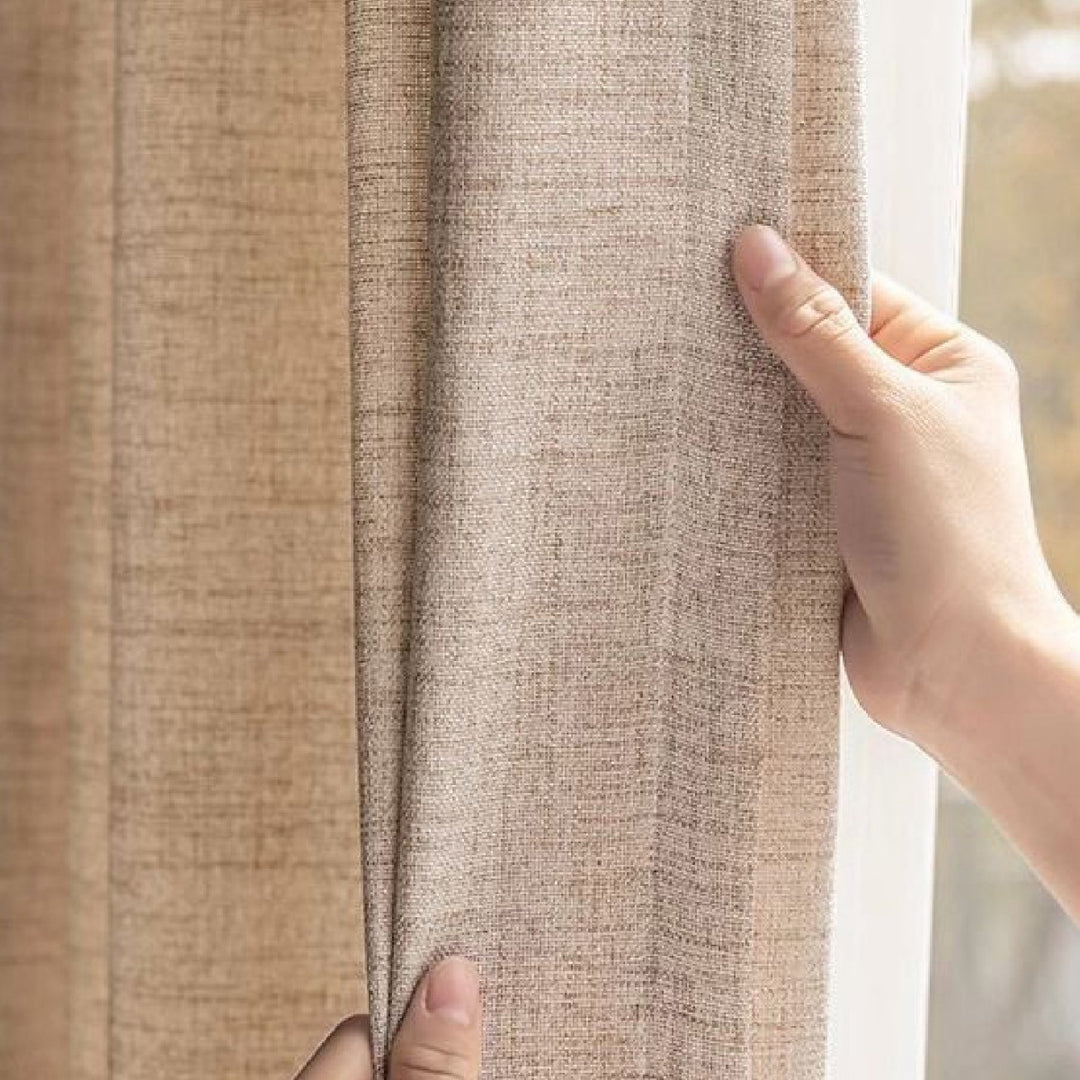 Sheer Linen Window Curtains Kalsten