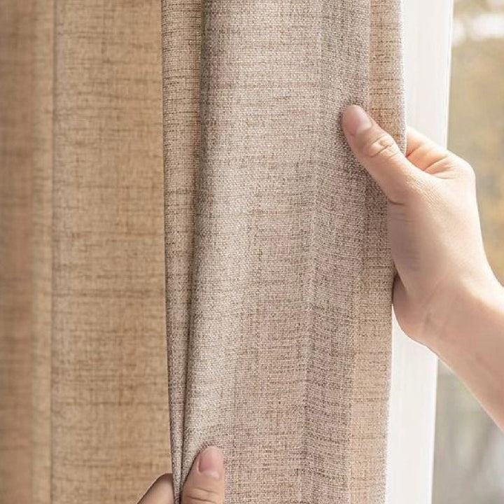 Sheer Linen Window Curtains Kalsten