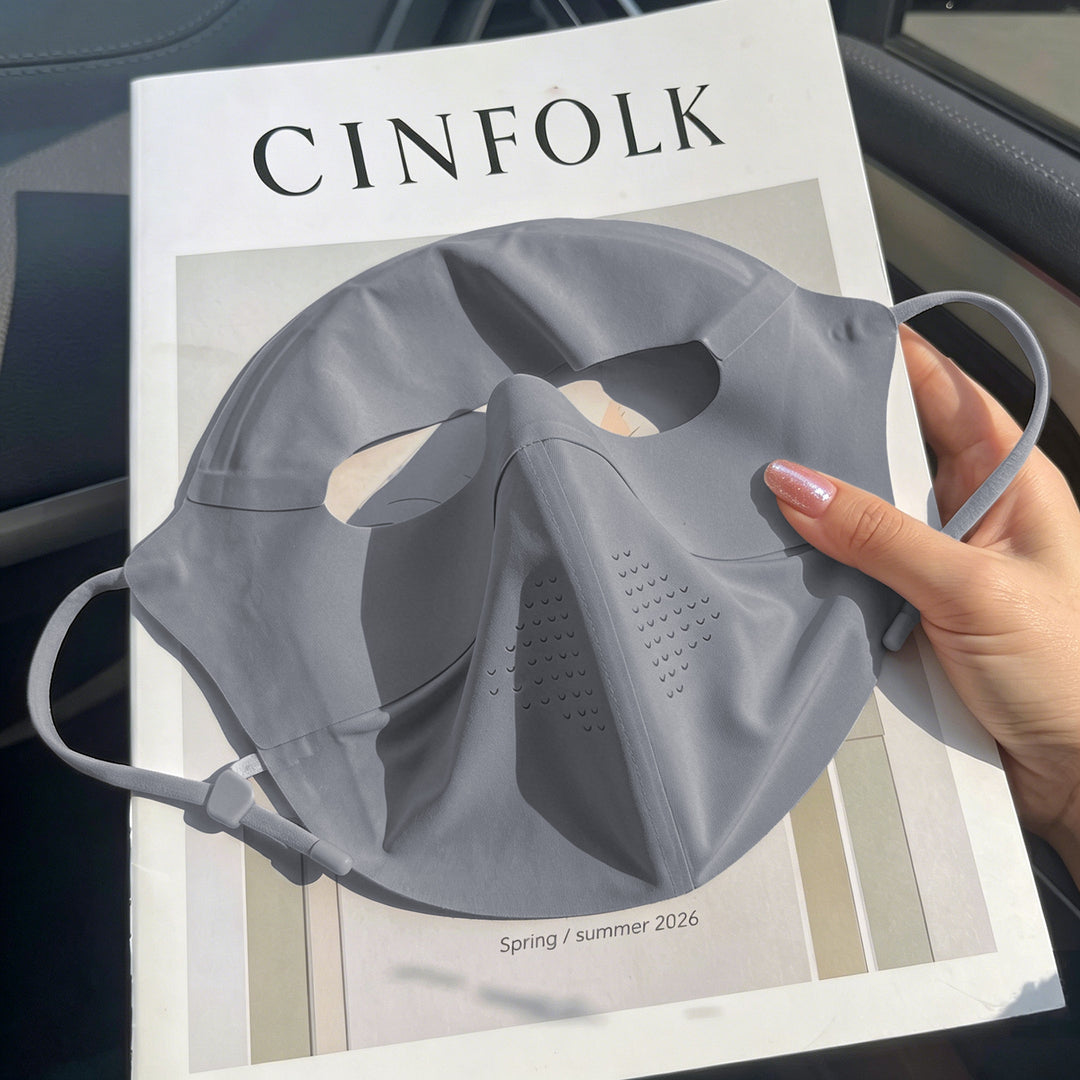 Lightweight Silicone Facial Sculpting Mask with Contoured Chin Lift & Adjustable Ear Straps Kalsten
