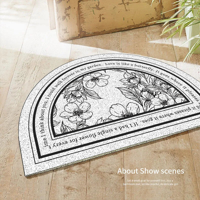 Inspirational Quote Welcome Mat