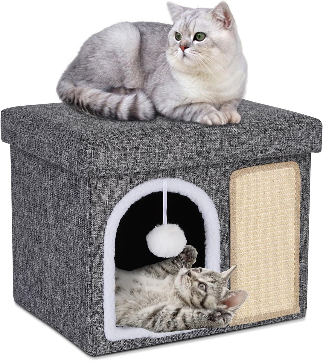 Multi-Functional Cat Hideaway and Play Zone Kalsten